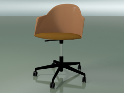 Stuhl 2311 (5 Räder, mit Kissen, PA00002, PC00004 Polypropylen)