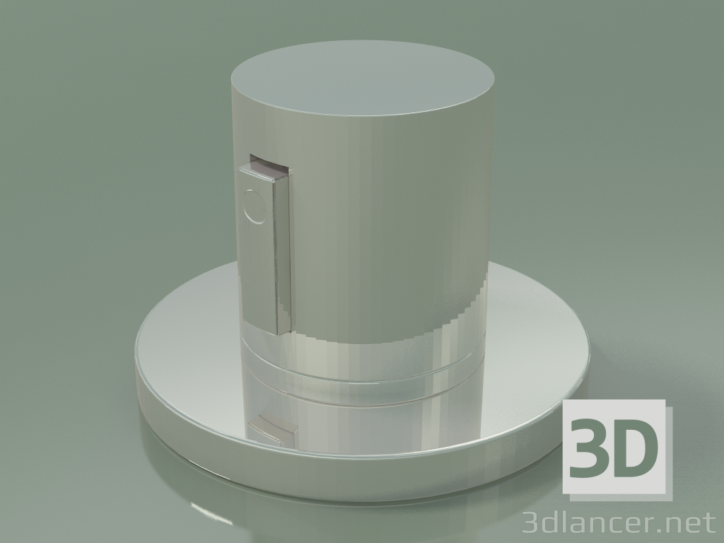 3D modeli Dikey montaj için banyo termostatı (34525979-08) - önizleme
