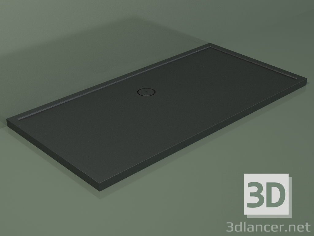 modèle 3D Receveur de douche Medio (30UM0145, Deep Nocturne C38, 200x100 cm) - preview