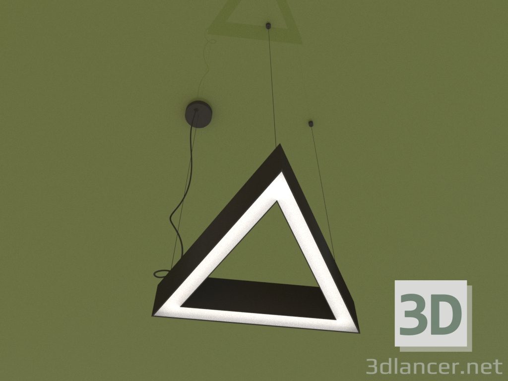 3d model Luminaire TRIANGOLO (274 mm) - preview