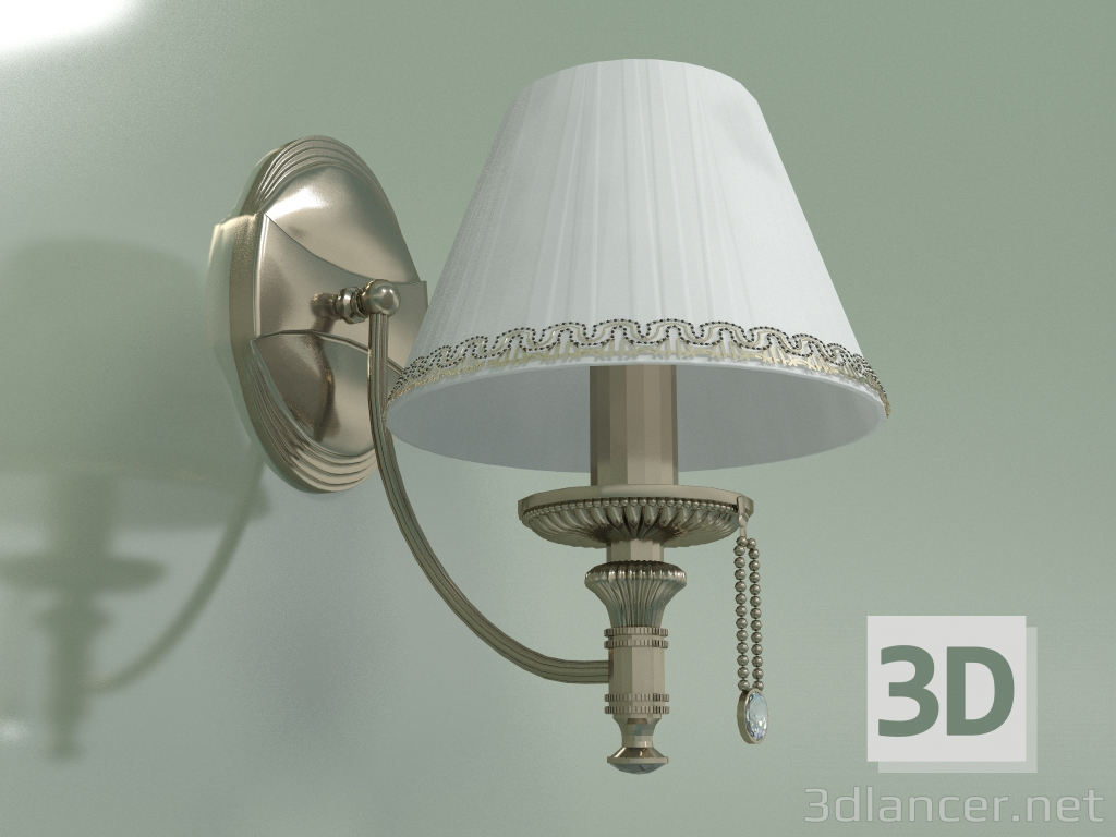 modello 3D Lampada da parete NICO ABAZUR NIC-K-1 (PA) - anteprima