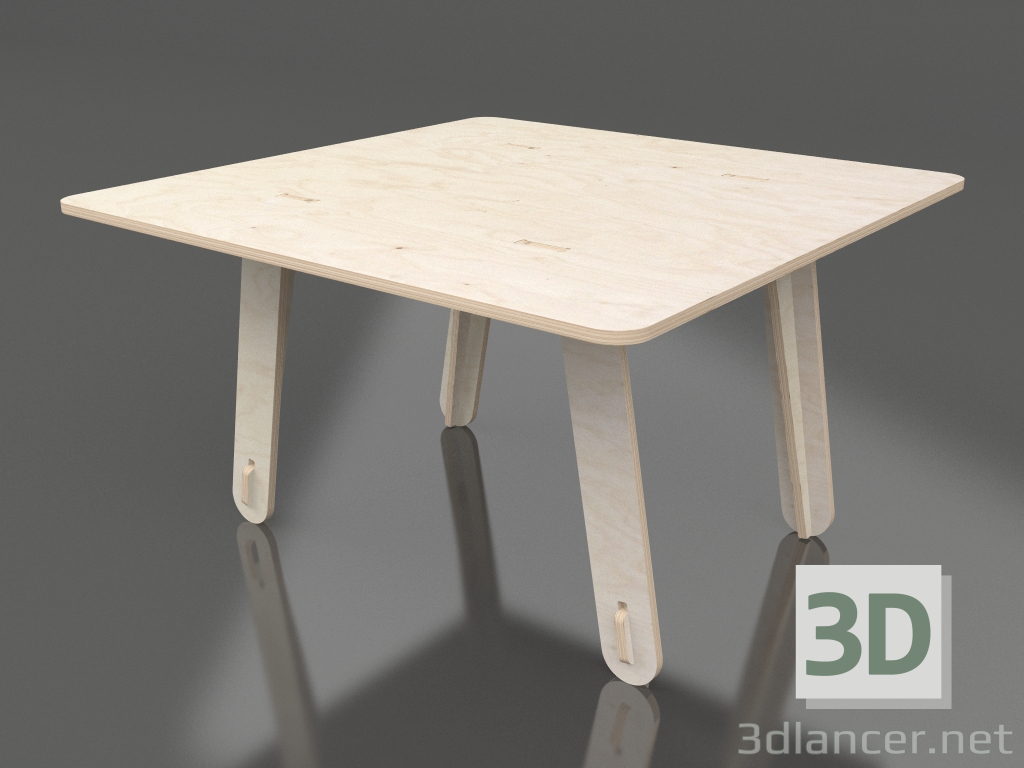 3 डी मॉडल टेबल स्क्वायर CLIC S (TSC1N0) - पूर्वावलोकन