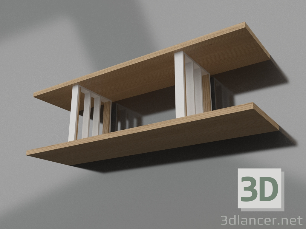 modèle 3D Étagère (légère) - preview