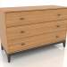 3d model Chest of drawers 1200x500 mm (natural oak) - preview