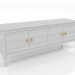 modèle 3D Meuble TV 3 1500 mm (blanc RAL 9010) - preview