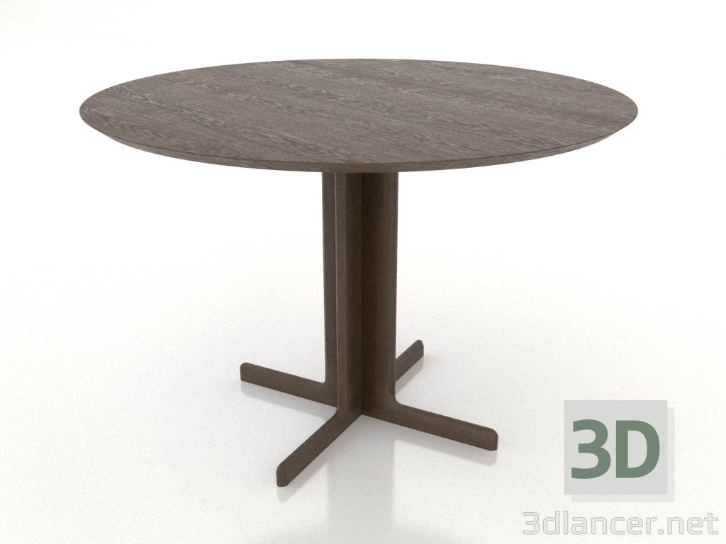 modèle 3D Table à manger 1100 mm (Noyer foncé) - preview modèle 3D Table à manger 1100 mm (Noyer foncé) - preview