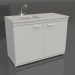 3d model Sink table 1200 SMS-D chipboard - preview 3d model Sink table 1200 SMS-D chipboard - preview