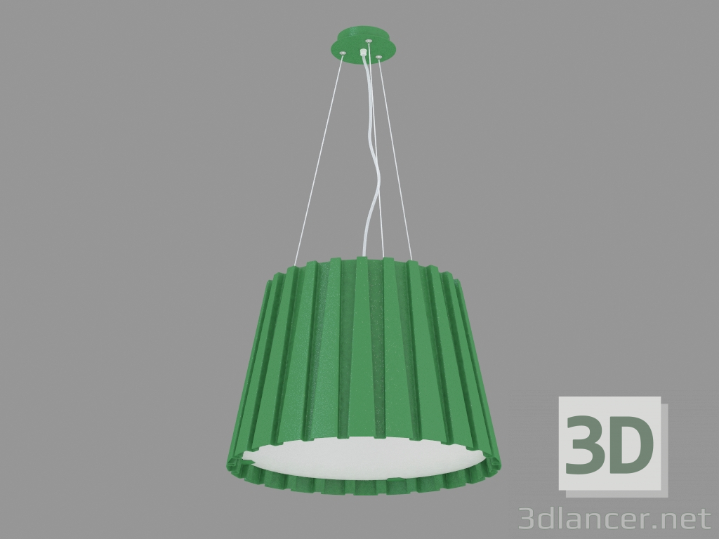 3d model De la lámpara (S111000 3green) - vista previa
