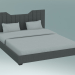 3d модель Ліжко двоспальне Нео-Ньюбері Страйпс – превью