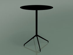 Table ronde 5752 (H 103 - Ø79 cm, Noir, V39)