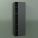 3d model Wall cabinet with 1 right door (8CUCECD01, Deep Nocturne C38, L 48, P 24, H 144 cm) - preview