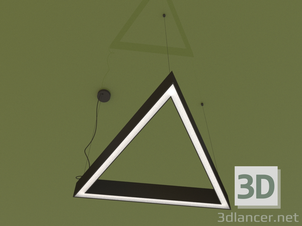 3d model Luminaire TRIANGOLO (476 mm) - preview