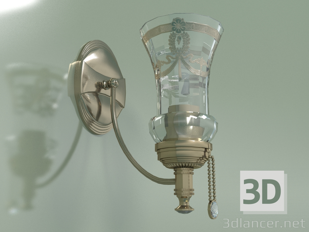 modello 3D Lampada da parete NICO KLOSZ NIC-K-1 (P) - anteprima