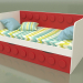 3 डी मॉडल 2 दराज वाले बच्चों के लिए सोफा बेड (मिर्च) - पूर्वावलोकन