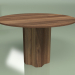 3d model Dining table round Trape Nut - preview