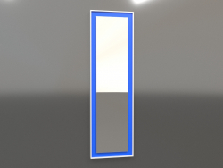 Зеркало ZL 18 (450x1500, white, blue)