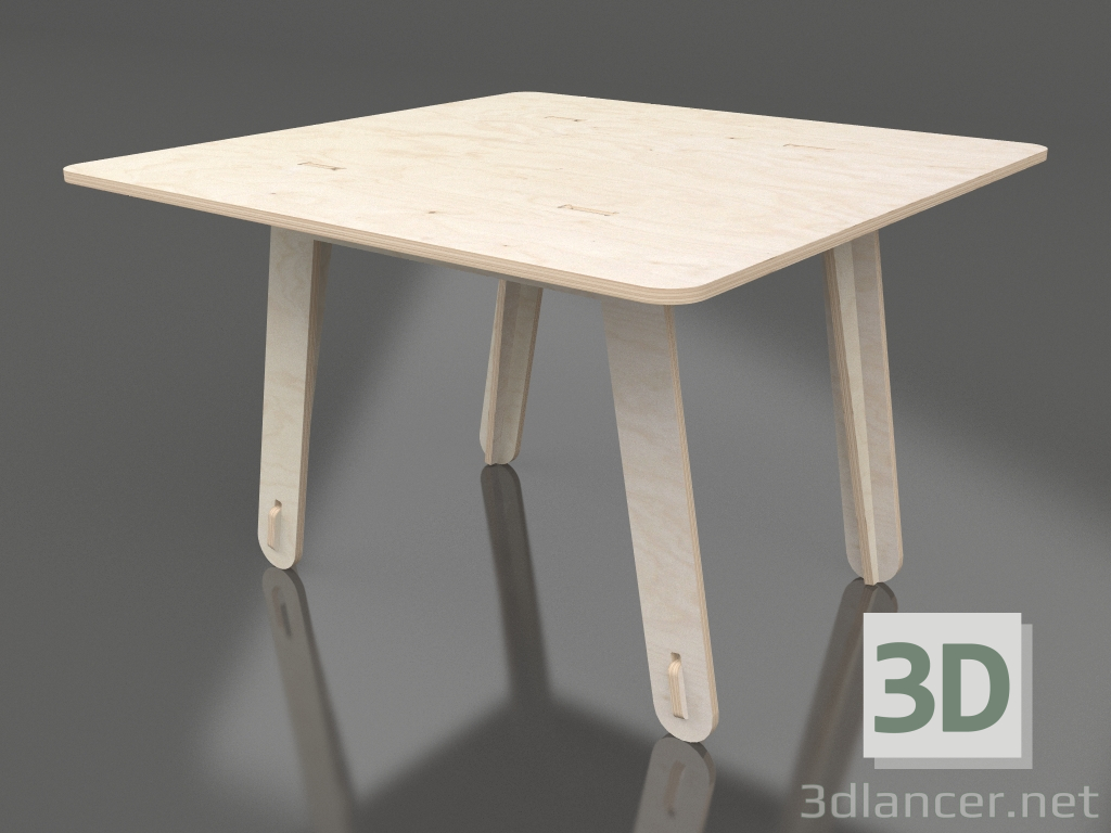 3 डी मॉडल टेबल स्क्वायर CLIC S (TSC2N0) - पूर्वावलोकन