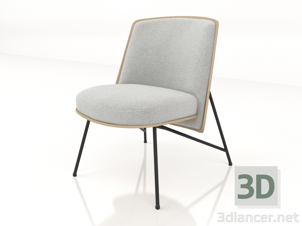 3D modeli Geri kalanı için sandalye - önizleme