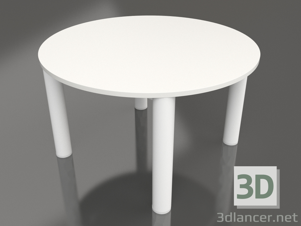 3D modeli Sehpa D 60 (Beyaz, DEKTON Zenith) - önizleme