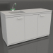 3D Modell Spültisch 1500 SMS-D Spanplatte - Vorschau 3D Modell Spültisch 1500 SMS-D Spanplatte - Vorschau