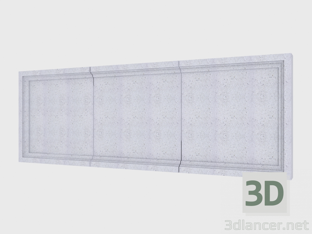 modello 3D Pannello (FF74C) - anteprima