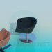 3D modeli Rahatlamak için sandalye - önizleme