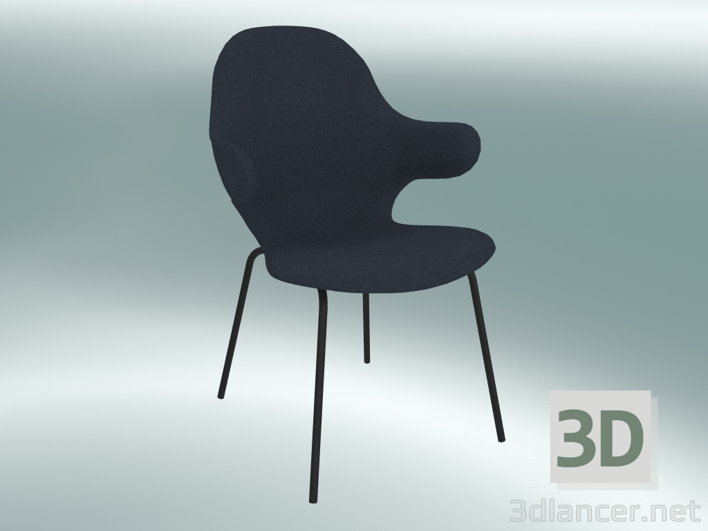 modello 3D Cattura sedia (JH15, 58x58 H 90cm, Divina - 793) - anteprima