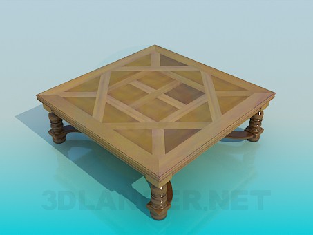 modelo 3D Mesa de centro - escuchar modelo 3D Mesa de centro - escuchar