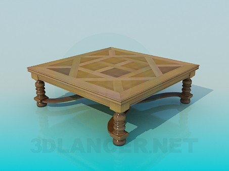 modelo 3D Mesa de centro - escuchar modelo 3D Mesa de centro - escuchar