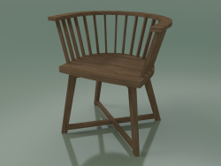 Media silla redonda (24, natural)