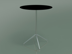 Table ronde 5752 (H 103 - Ø79 cm, Noir, LU1)