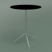 modèle 3D Table ronde 5752 (H 103 - Ø79 cm, Noir, LU1) - preview