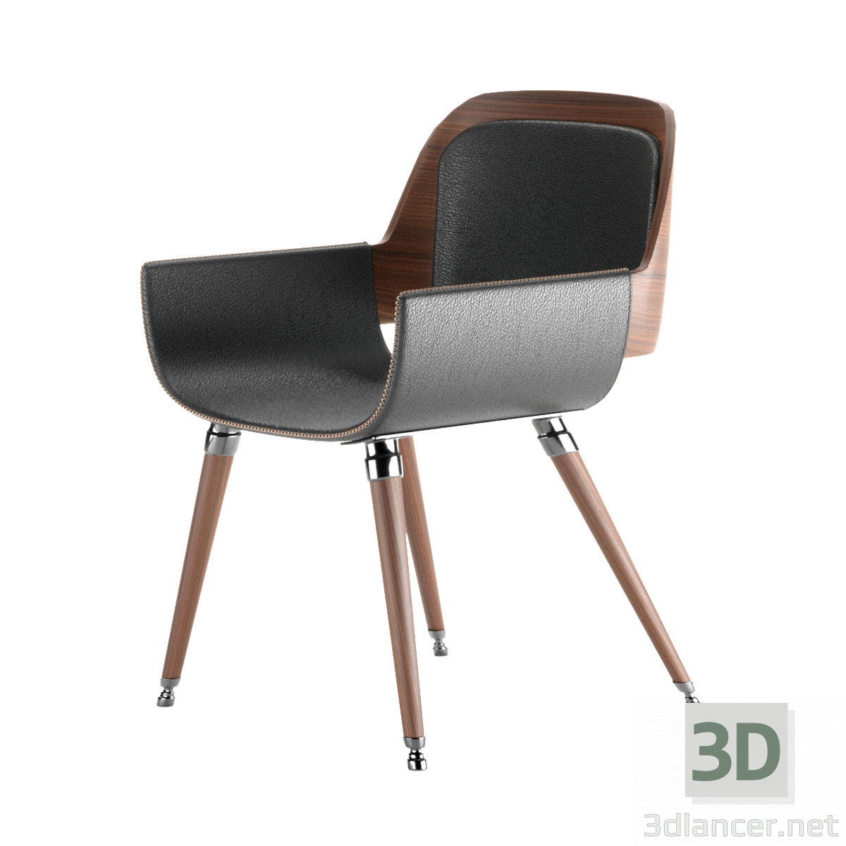 3 डी कुरसी मॉडल खरीद - रेंडर