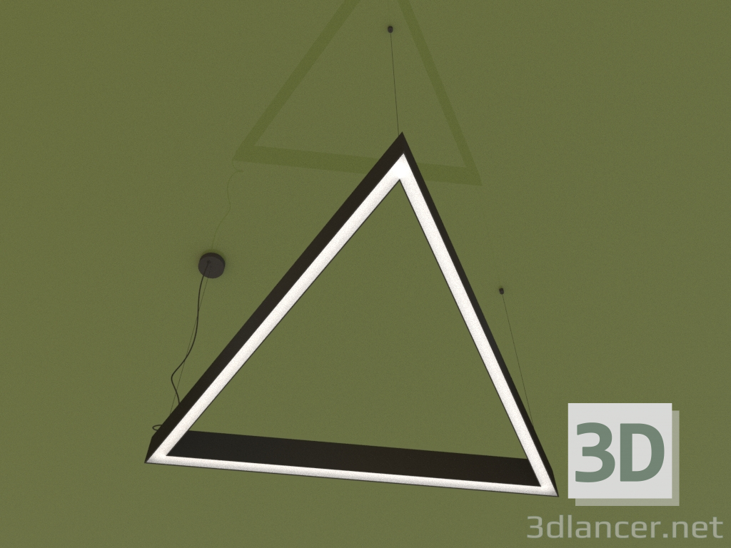 3d model Luminaire TRIANGOLO (680 mm) - preview