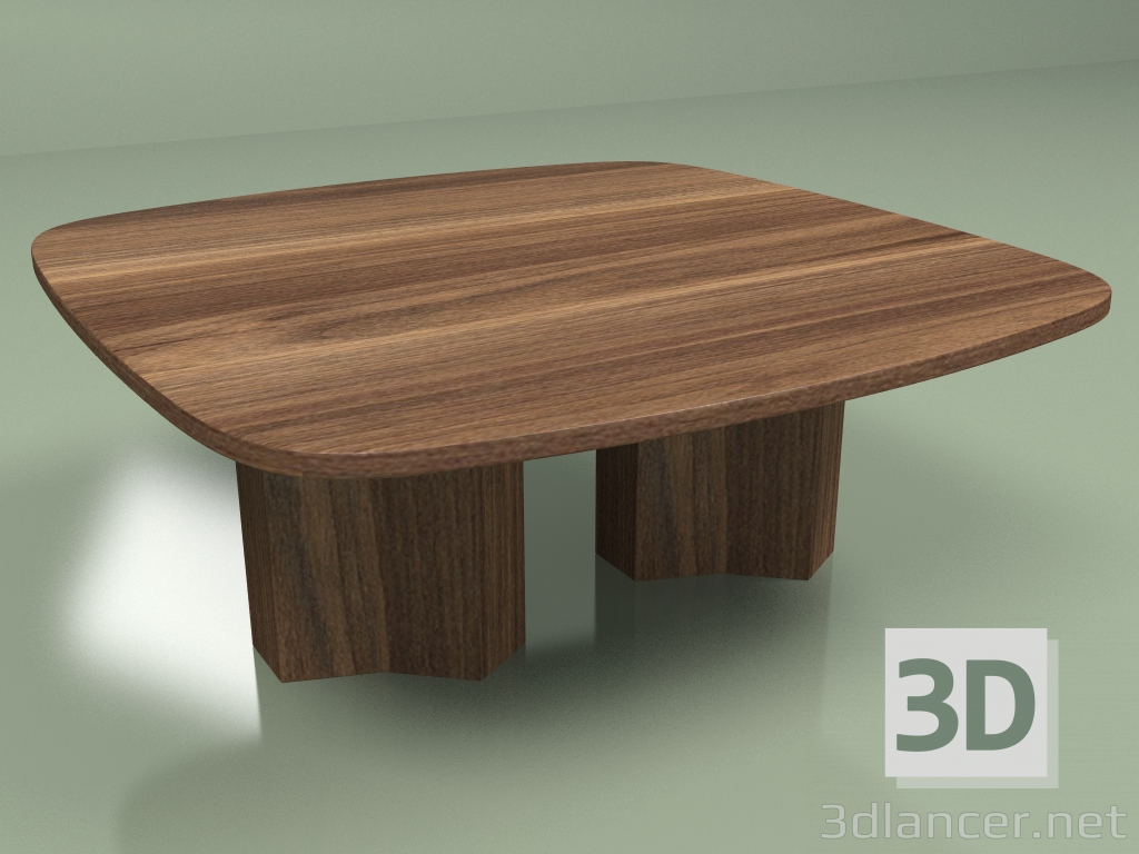 3d model Coffee table Trape Nut - preview