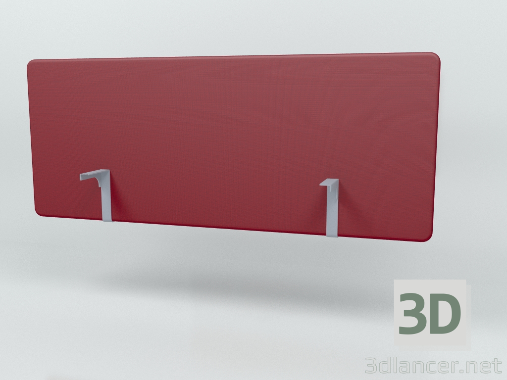 modèle 3D Ecran acoustique Desk Single Sonic ZPS820 (1990x800) - preview