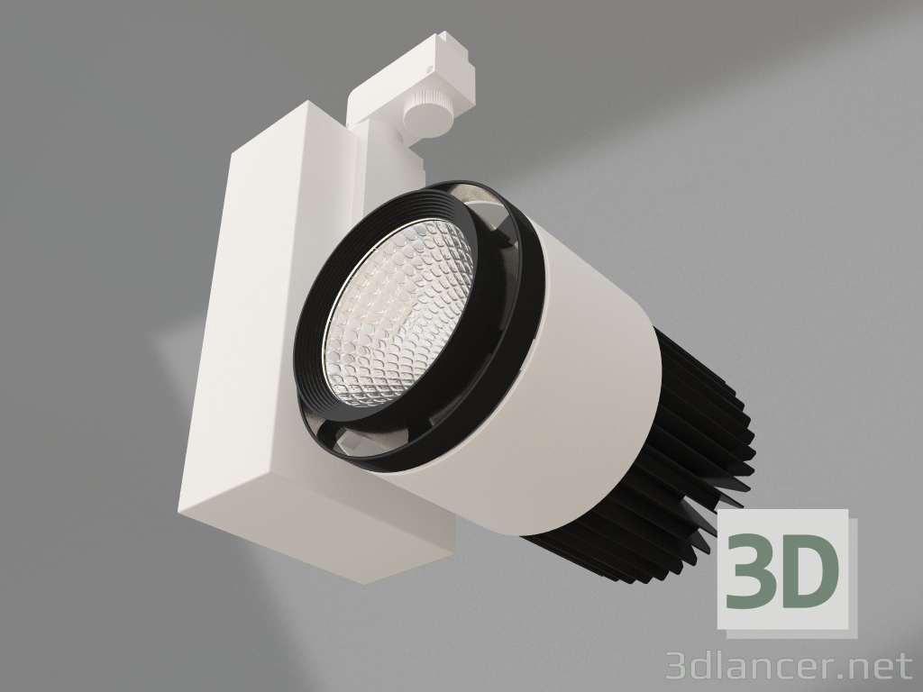 3d model Lámpara LED LGD-537WH-40W-4TR Blanco Cálido (opción 1) - vista previa