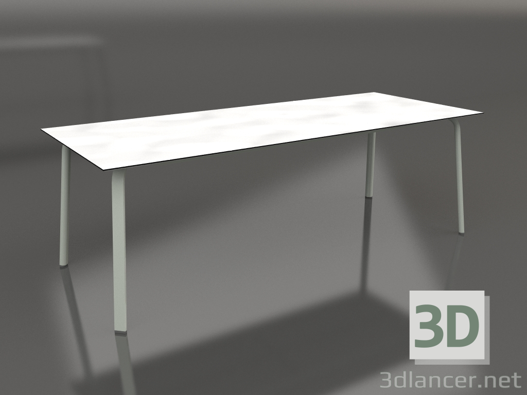 modèle 3D Table à manger 220 (Gris ciment) - preview