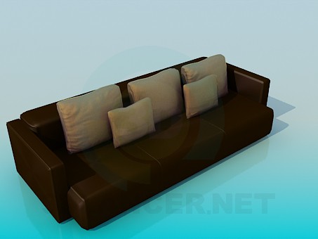 3D Modell Sofa - Vorschau