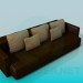 3D Modell Sofa - Vorschau