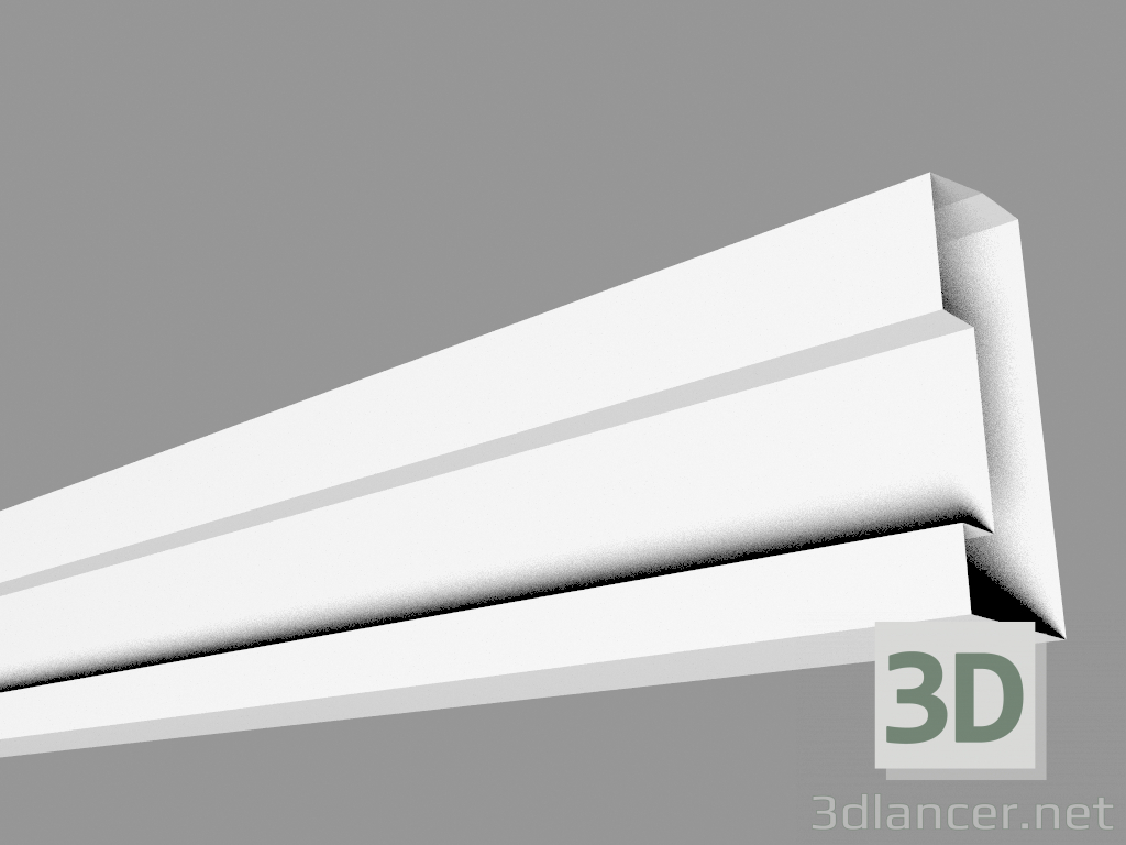 modèle 3D Eaves front (FK22GP) - preview