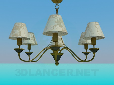 3d model Chandelier - preview 3d model Chandelier - preview
