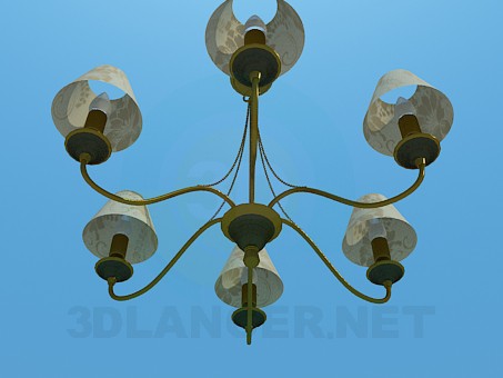3d model Chandelier - preview 3d model Chandelier - preview