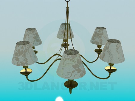 3d model Chandelier - preview 3d model Chandelier - preview
