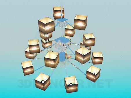 modelo 3D araña de tres niveles - escuchar modelo 3D araña de tres niveles - escuchar