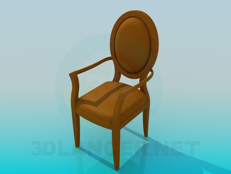 modelo 3D Silla antigua - escuchar modelo 3D Silla antigua - escuchar