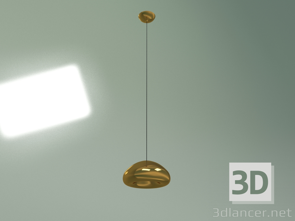 Modelo 3d Lâmpada pendente Diâmetro vazio 30 (cobre) - preview
