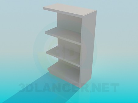 modelo 3D Estante de la esquina - escuchar modelo 3D Estante de la esquina - escuchar