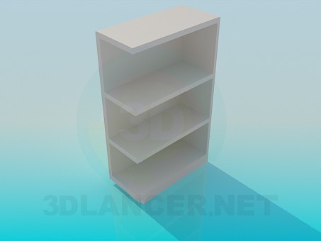 modelo 3D Estante de la esquina - escuchar modelo 3D Estante de la esquina - escuchar