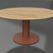modèle 3D Table à manger Ø150 (Terre cuite, Bois Iroko) - preview